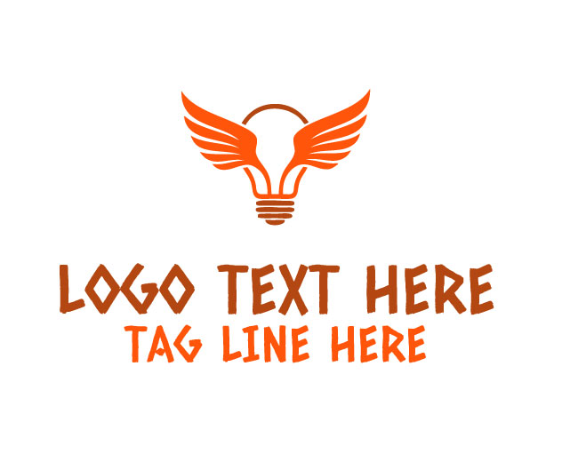 Idea Wings Inspire Logo