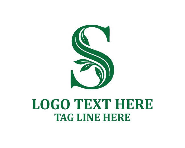 Eco Skyline Letter S Logo