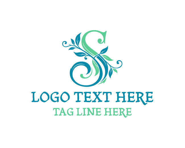 Eco Source Letter S Logo