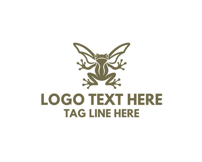 Flying Frog Hero Logo
