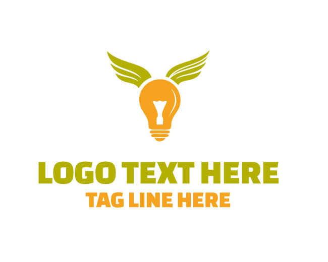 Idea Wings Light Logo