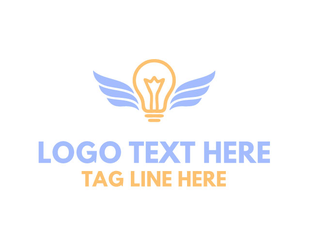 Idea Wings Torch Logo