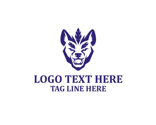 Palm Trail Hyena Logo