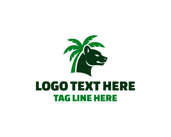 Palm Safari Hyena Logo