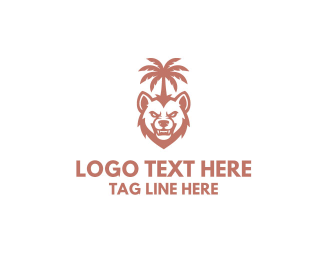  Palm Guardian Hyena Logo