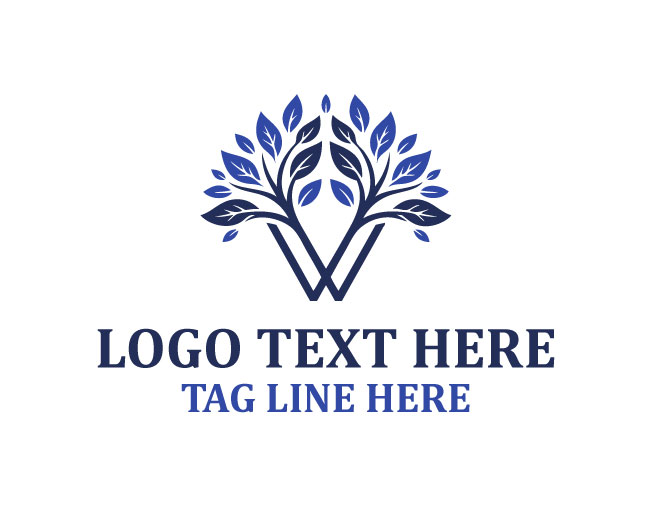 Eco Nature V Tree Logo