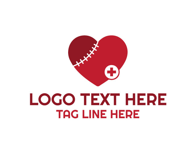 Stitched Heart Logo