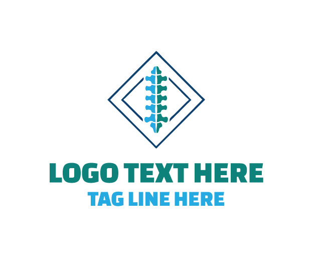 Chiropractic Care Spine Line Logo