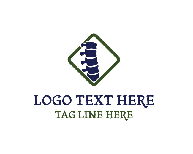 Chiropractic Spine Recovery Motion Logo