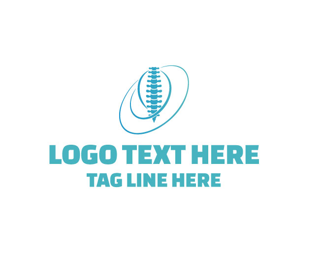 Chiropractic Spine Lift Care Logo