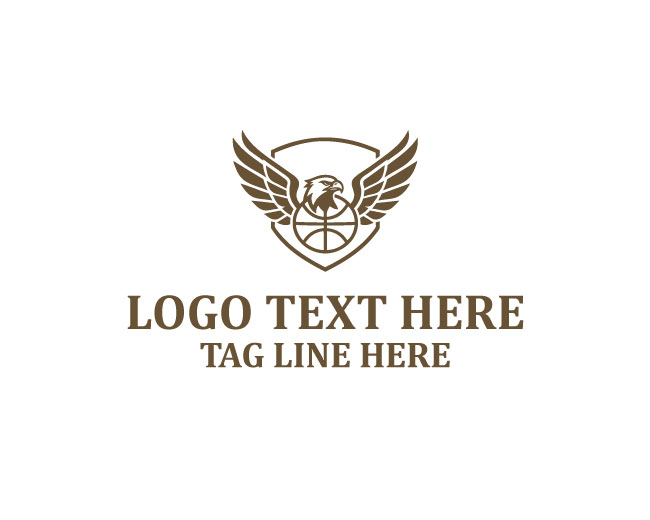 Basketball Wings Ignite Logo