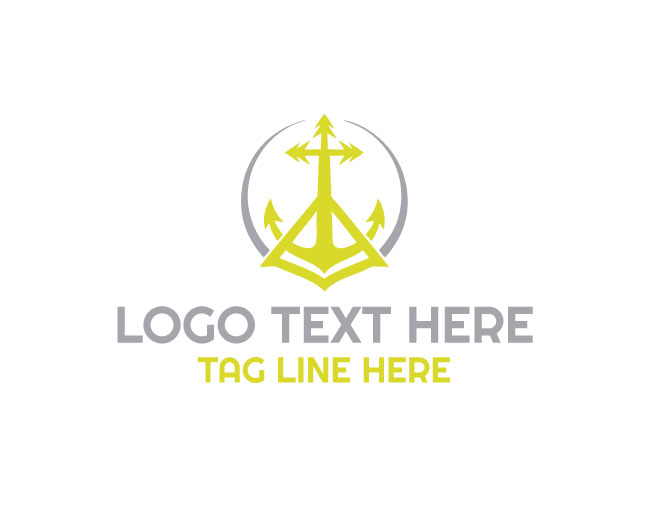 Directional Anchor Waypoint Logo