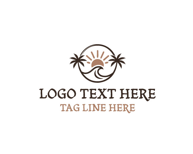Island Blue Lagoon Logo