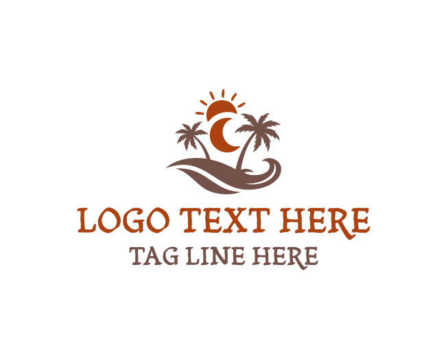 Island Coral Wave Logo