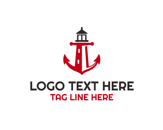 Lighthouse Anchor Beacon Logo