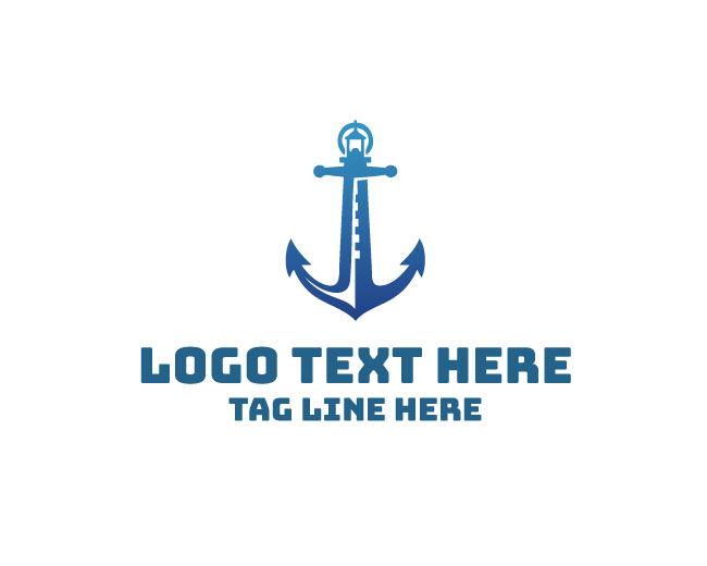 Lighthouse Anchor Path Logo