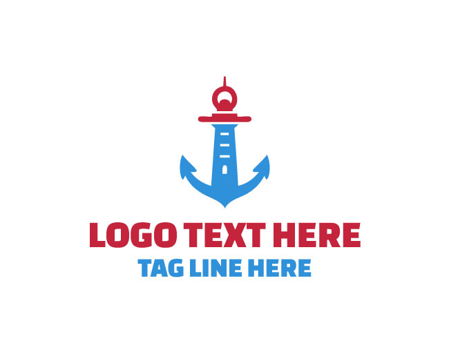 Lighthouse Anchor Marine Guide Logo