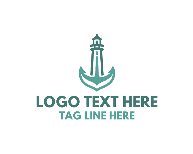 Lighthouse Anchor Harbor Light Logo