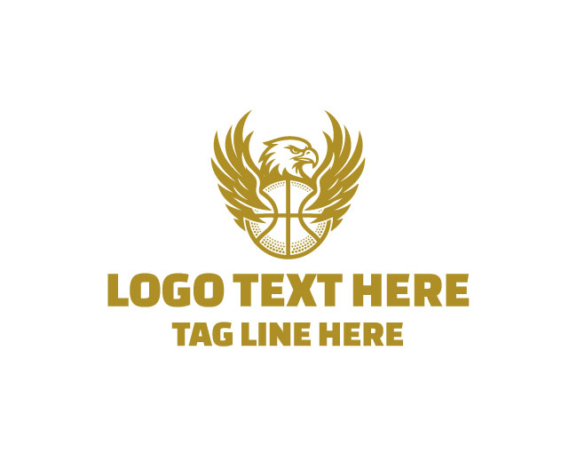  Basketball Eagle Flight Power Logo