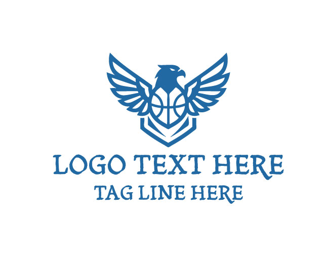 Basketball Eagle Infinity Logo