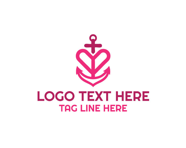  Heart Anchor Love Stability Logo