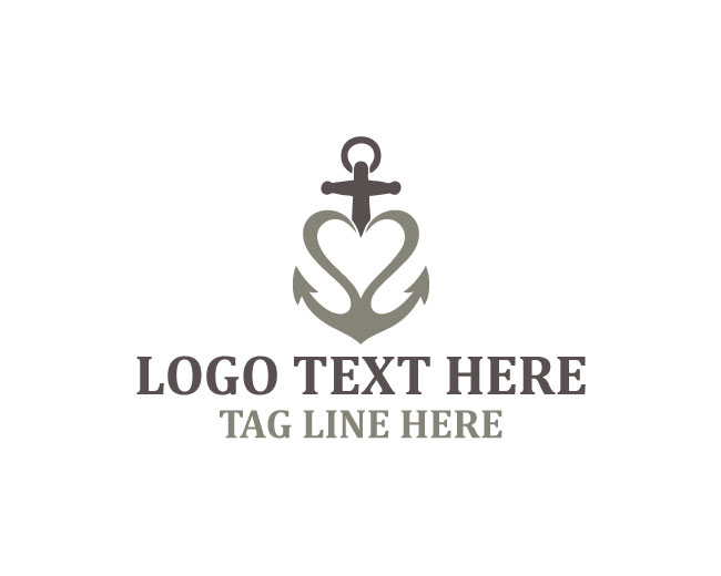  Heart Anchor Infinity Love Logo