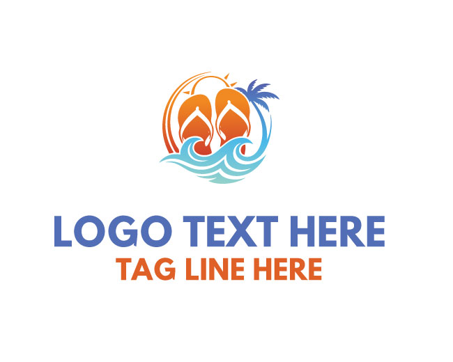 Seaside Step Sandal Logo