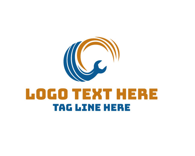  Auto Garage Turbo Drive Logo