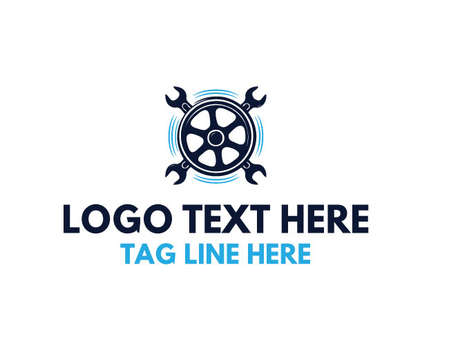  Auto Garage Road Power Logo