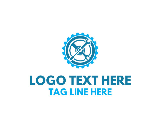 Auto Garage Turbo Gear Logo