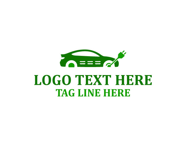 Electric Car Power Flow Logo