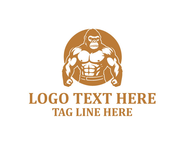  Strong Gorilla Motion Logo
