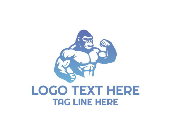 Strong Gorilla Alpha Logo
