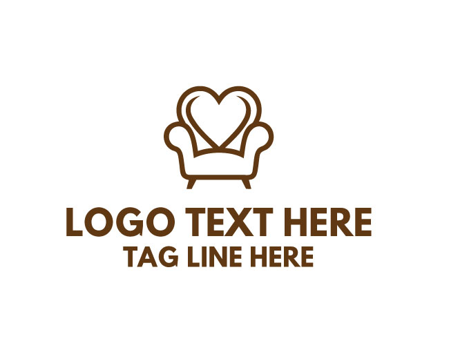 Love Sofa Heartbeat Logo