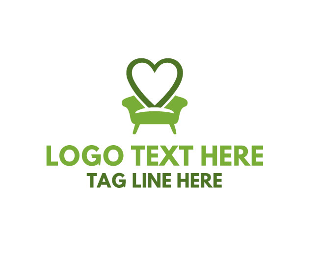 Love Sofa Heartline Logo