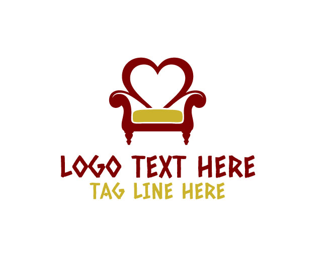 Love Sofa Peaceful Seat Logo