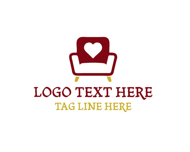 Love Sofa Relax Cloud Logo