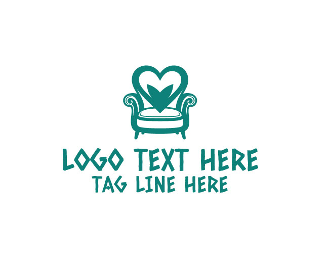 Love Sofa Heart Comfort Plus Logo