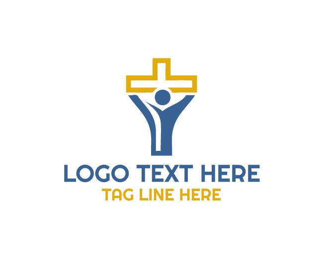 Church Community Sacred Faith Logo