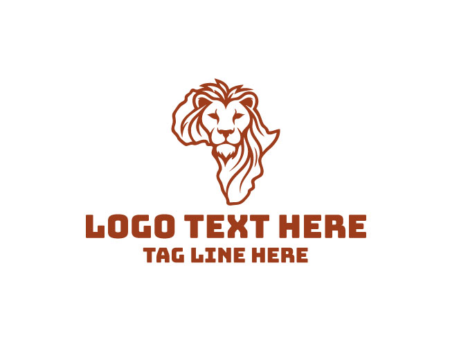  Lion Africa Roar Logo