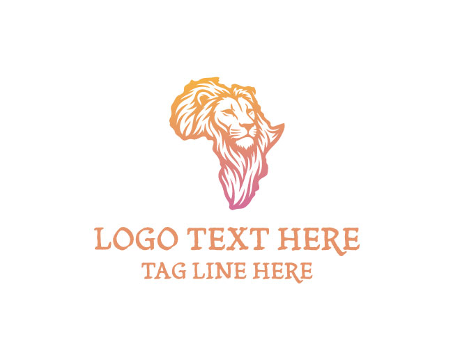  Lion Africa Victory Logo