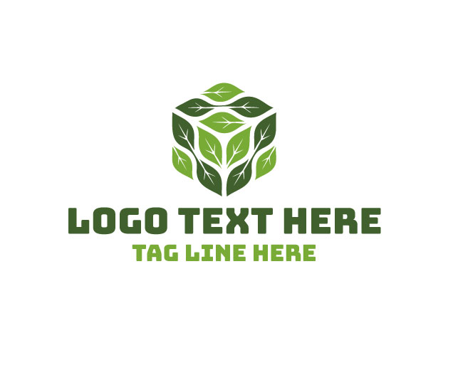 Eco Box Nature Grid Logo