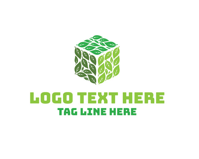 Eco Box Green Planet Logo