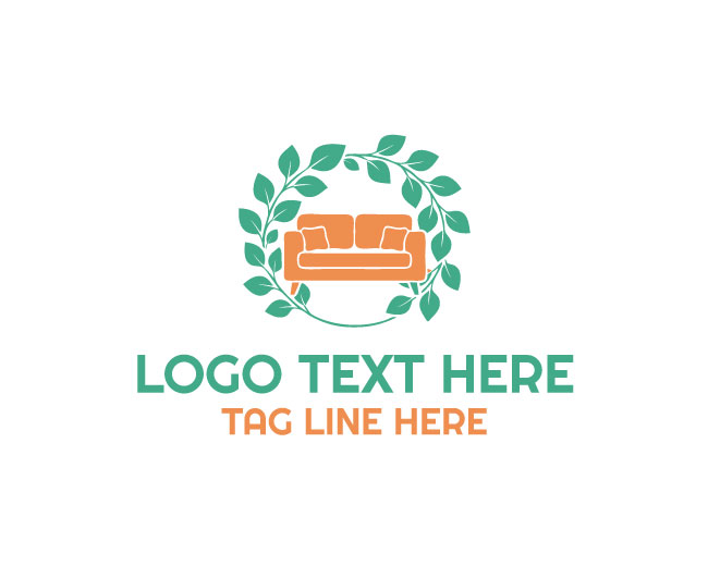 Eco Furniture Leaf Living Logo