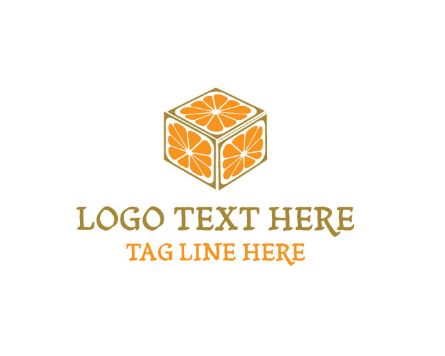 Orange Box Bold Crate Logo
