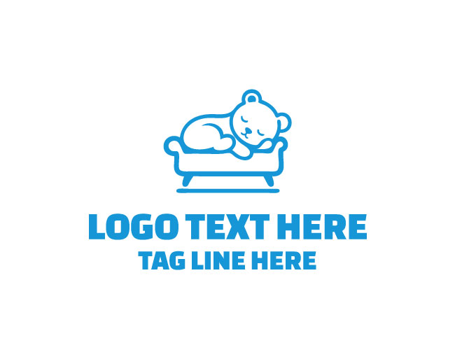 Sleepy Bear Cozy Nap Logo