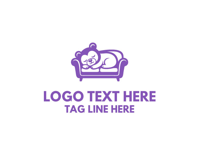 Sleepy Bear Warm Nest Logo