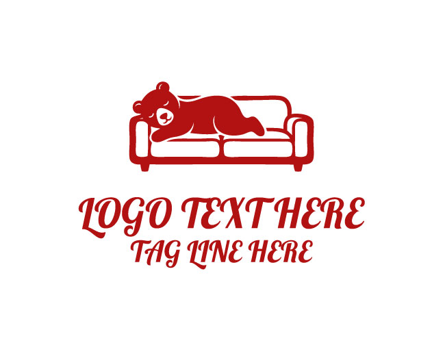 Sleepy Bear Calm Cushion Logo