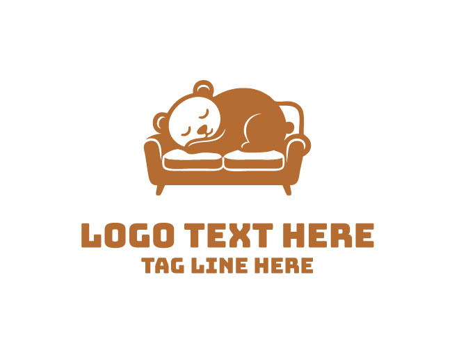 Sleepy Bear Moon Rest Logo