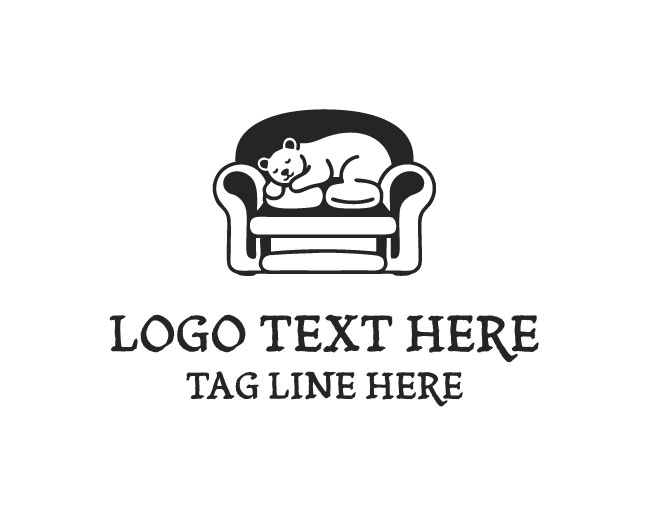 Sleepy Bear Soft Wave Logo